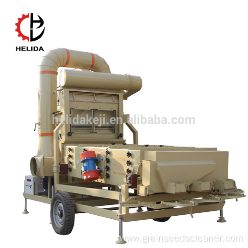 Air Screen Coriander Seeds Sunflower Cleaning Machine